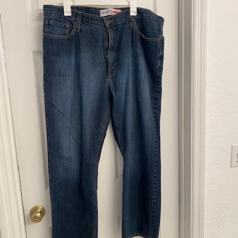 Denizen From Levis 236 Blue Regular Fit Size 40x30